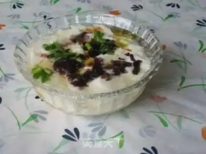 Make Homemade tofu flowers step 8
