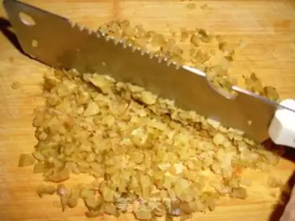 Make Fresh meat crumbs step 1