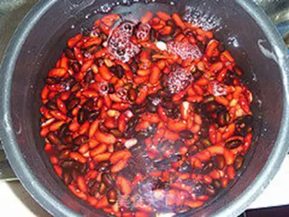 Make Three bean sand step 3