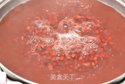 Make A broad red bean saloon step 1