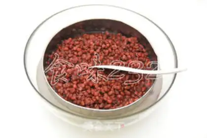 Make A broad red bean saloon step 2