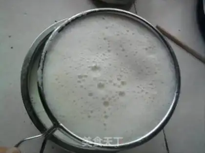 Make Homemade tofu brain step 2