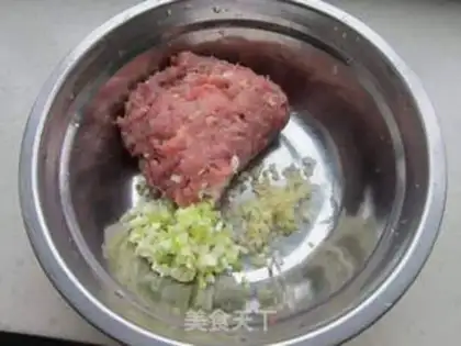 Make Lotus meatballs step 2