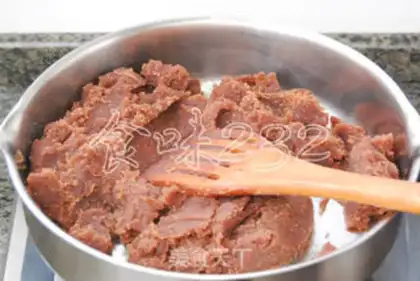 Make A broad red bean saloon step 9