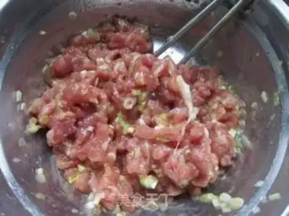 Make Lotus meatballs step 4