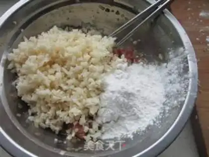 Make Lotus meatballs step 5