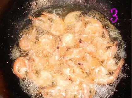 Make Spicy shrimp step 2