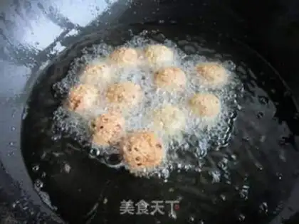 Make Lotus meatballs step 8