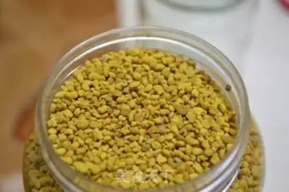 Make Honey pollen step 1