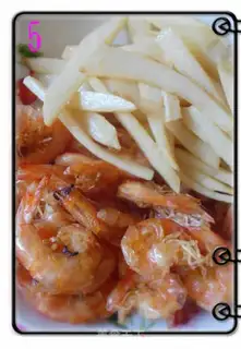 Make Spicy shrimp step 4