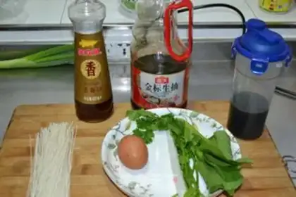 Make Long birthday noodles step 0