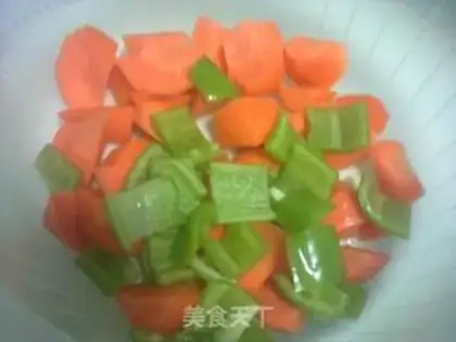 Make Green curry chicken stew step 3