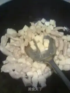 Make Green curry chicken stew step 6