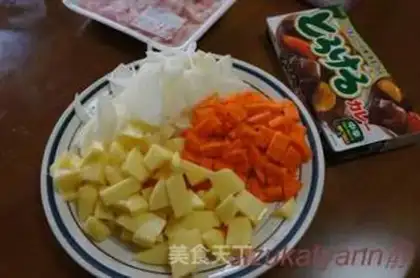 Make Homemade curry step 2