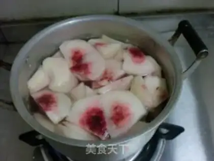 Make Peach cans step 2