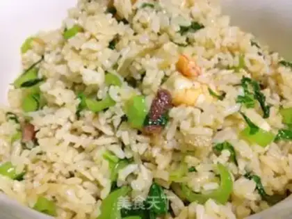 Make Mustard rice step 4