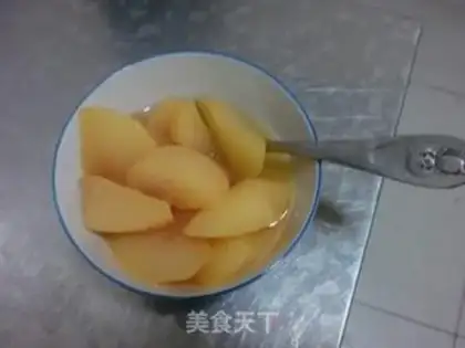Make Peach cans step 6