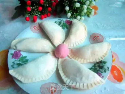 Make Model melon dumplings step 8