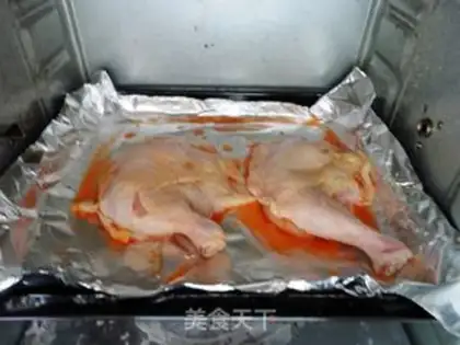 Make Honey roasted chicken legs step 8