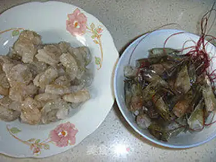 Make Crayfish step 1