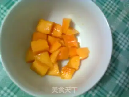 Make Coconut mango simil step 2