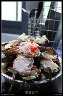 Make Crabs on the ginger onions step 0