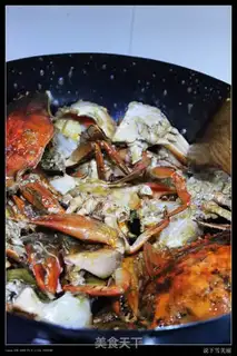 Make Crabs on the ginger onions step 4
