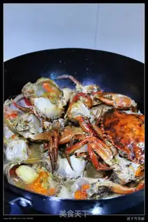 Make Crabs on the ginger onions step 5