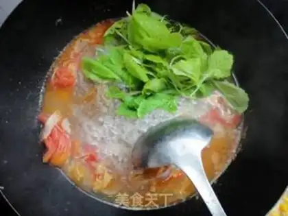 Make Cow belly fan soup step 6