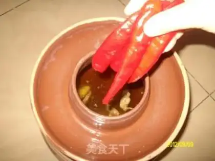 Make A pot of pickles step 5