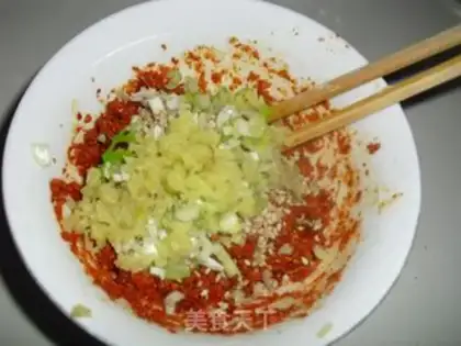 Make Spicy oil step 3