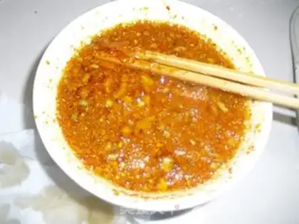 Make Spicy oil step 7