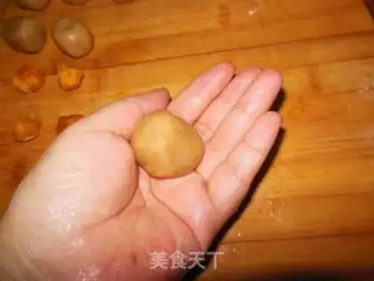 Make The colored mooncake step 15