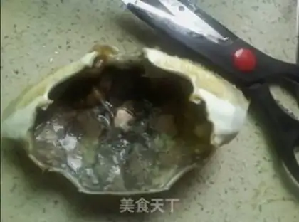 Make Tofu drums for winter crabs step 1
