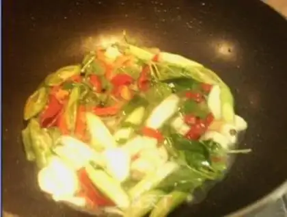 Make Tofu drums for winter crabs step 6
