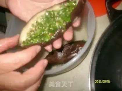 Make Garlic eggplant step 16