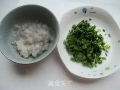 Make Shrimp sausage powder step 2