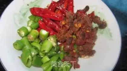 Make Spicy sauce and tofu step 2