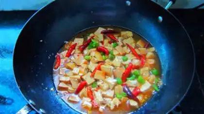 Make Spicy sauce and tofu step 7