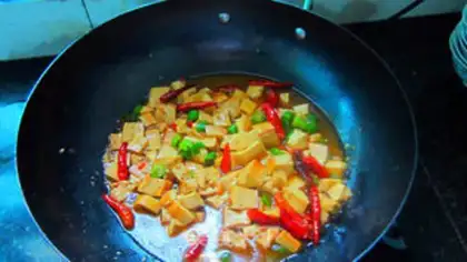 Make Spicy sauce and tofu step 8
