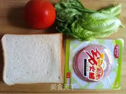 Make A simple sandwich step 0