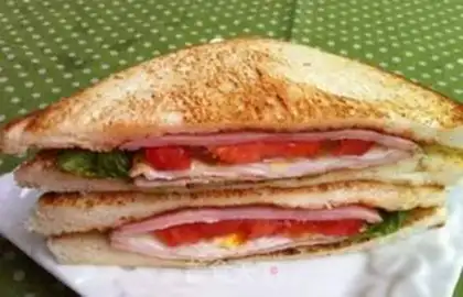 Make A simple sandwich step 10