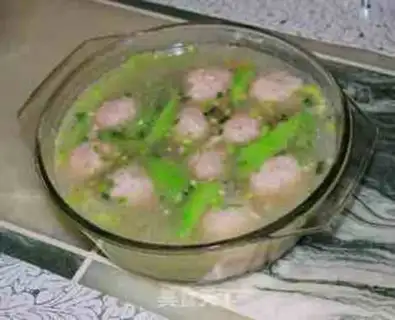 Make Spoon meatball soup step 7