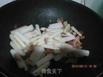 Make The carrots are fired step 4