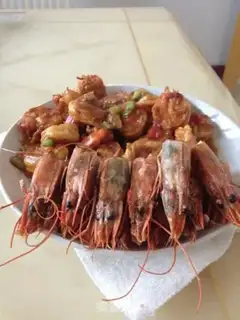 Make Fish and shrimp step 6