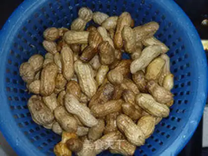 Make Salt-water peanuts step 2