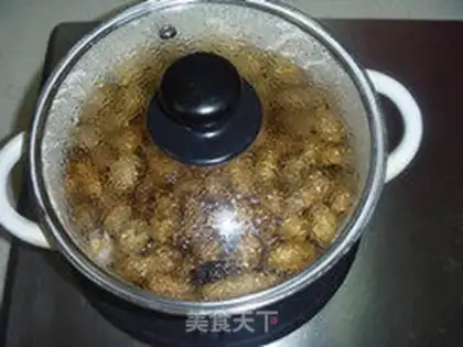 Make Salt-water peanuts step 4