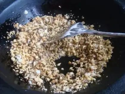Make Homemade oil tea step 4