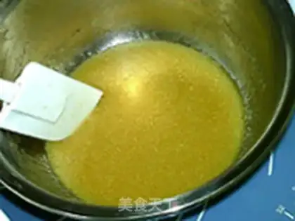 Make The pineapple moon cake step 4