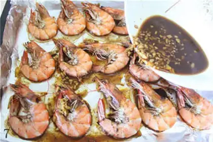Make Black pepper, hot shrimp step 6